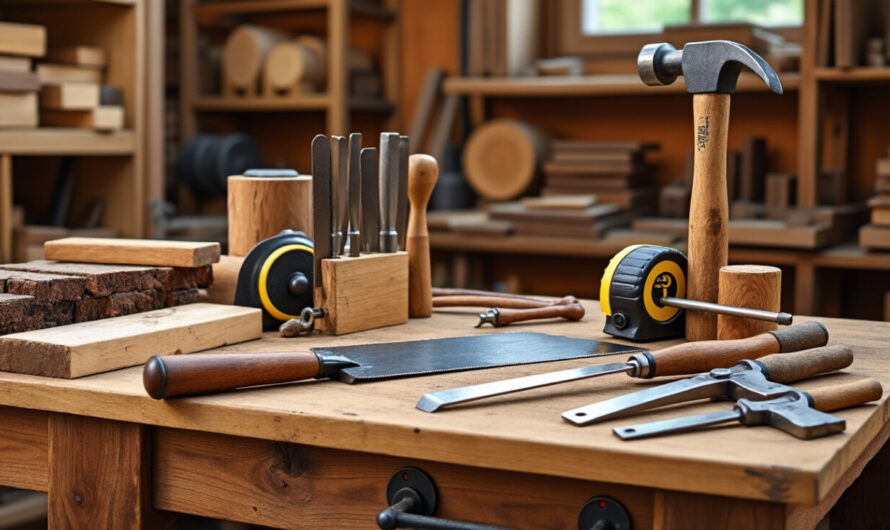 Les outils essentiels du menuisier : nomenclature et utilisation