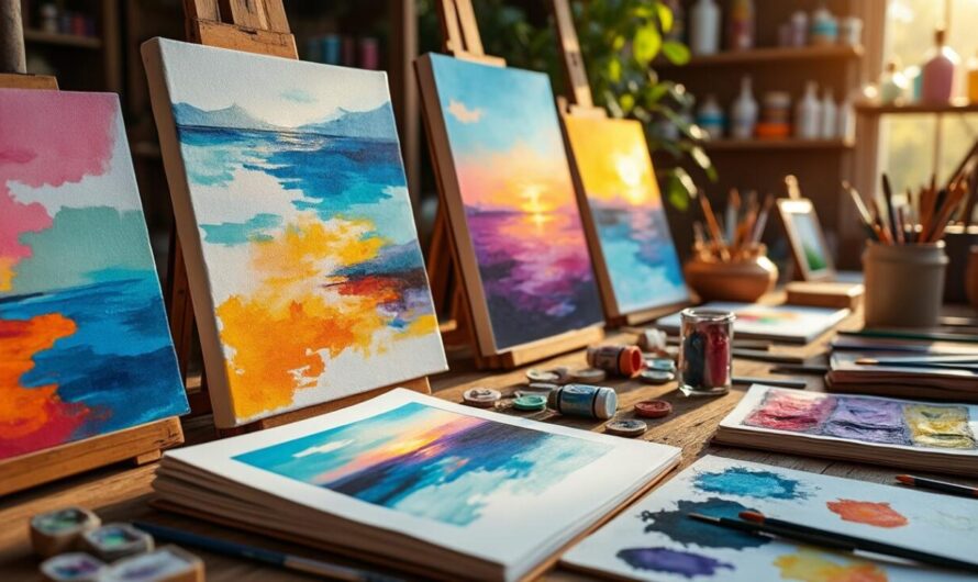 Les divers types de peinture et leur impact sur le dessin