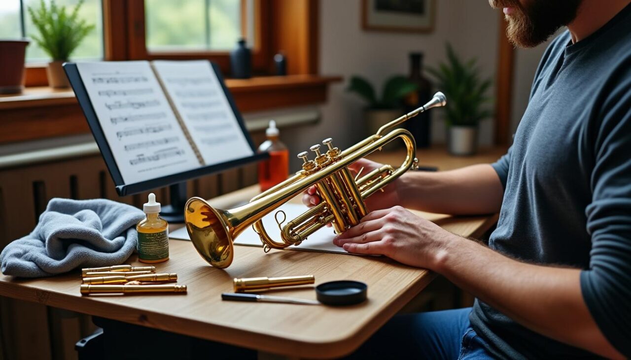 découvrez nos conseils pratiques pour nettoyer efficacement votre trompette. améliorez votre performance musicale grâce à un entretien régulier et des techniques simples à appliquer. apprenez à garder votre instrument en parfait état pour des sonorités optimales.