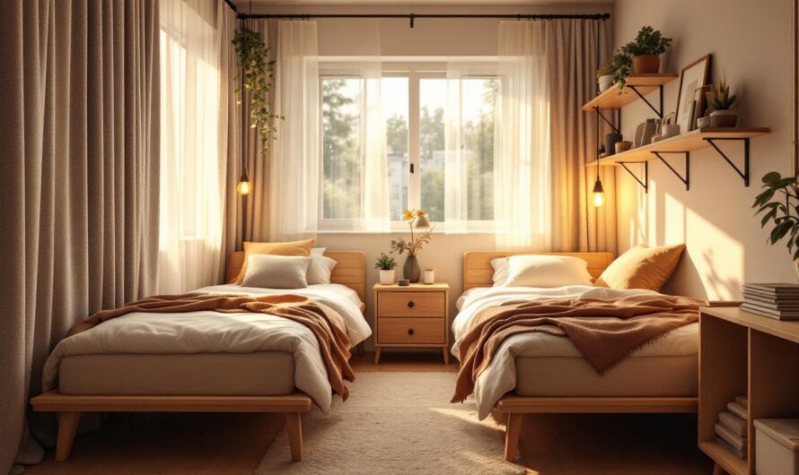 Meubles gain de place chambre partagee : 7 idées malines